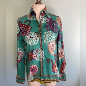 Etro abstract-paisley shirt